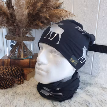 Reflexmössa älgar storlek 48-64