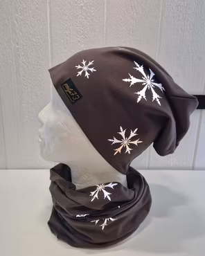 Reflexmössa snöstjärna storlek 48-64