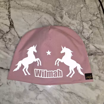 Reflexmössa enhörningar storlek 48-64