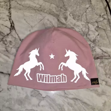 Reflexmössa enhörningar storlek 48-64