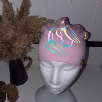 Reflexmössa stor häst och hästskor storlek 48-64