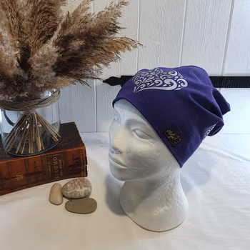 Reflexmössa mandalahjärta storlek 48-64