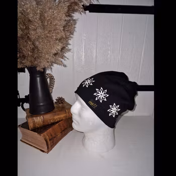 Reflexmössa på rad blomma storlek 48-64