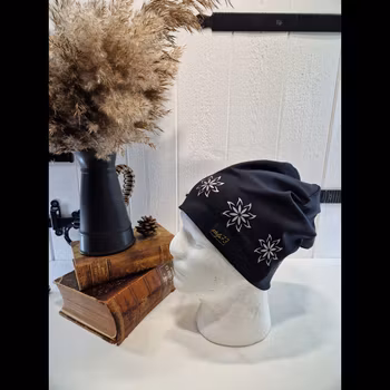 Reflexmössa på rad blomma storlek 48-64