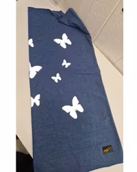 Reflexbuff/halsduk med fjärilar