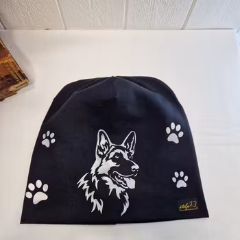 Reflexmössa med djurtryck storlek 48-64