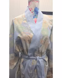 Kimono patchwork lång modell