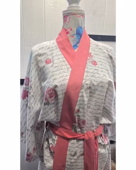 Kimono letter lång modell