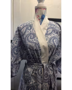 Kimono paisley kort modell