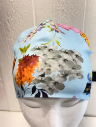 Mössa blommor och fjärilar