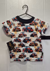 T-shirt röd traktor