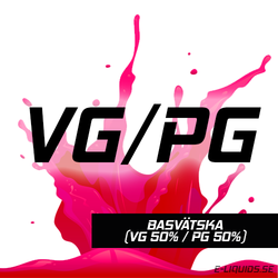 Basvätska 50/50 (50% PG/50% VG)