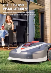 Robotinstallation upp till 800m² PJ-Alltjänst