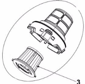 Ryobi Filter 5131045634