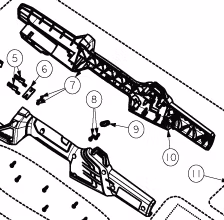 Ryobi handle 5131035030