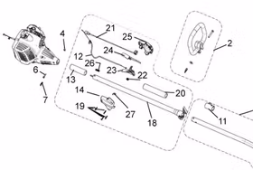 Ryobi Handle Half 5131009207