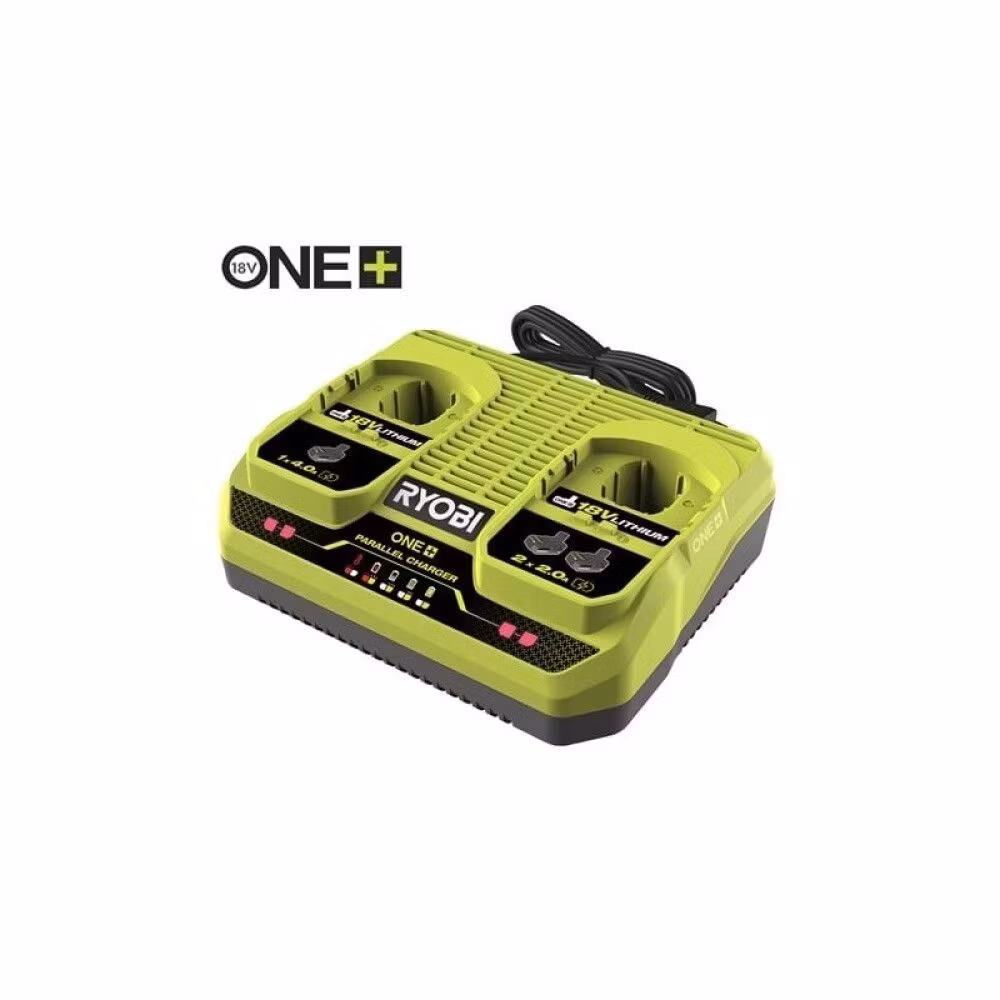 Ryobi Dubbelladdare RC18240