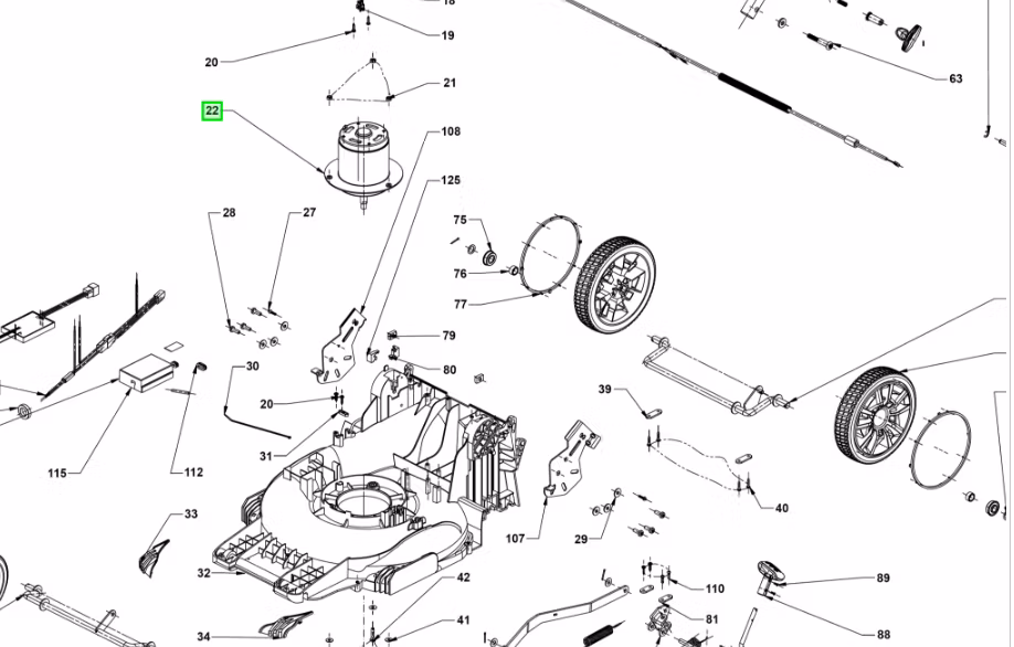 Ryobi El-Motor 5131035723