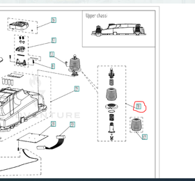 Greenworks Suspension Assembly c