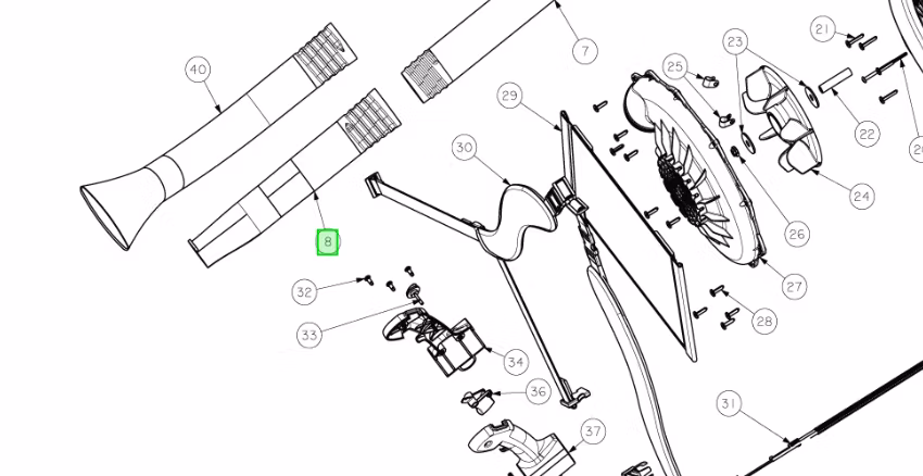 Ryobi NOZZLE 5131034622