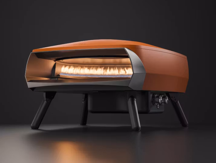 Etna Fermo pizza oven orange