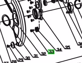 Ryobi Screw 5131030787