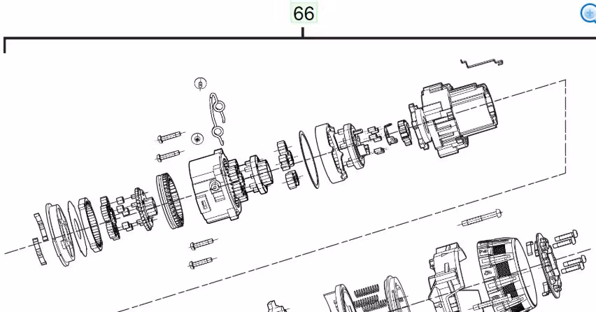 AEG GEAR BOX 4931453074