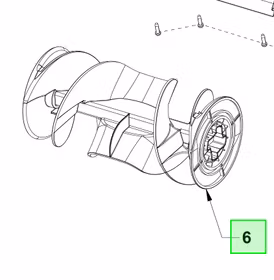 Ryobi Paddle Assembly 5131047719