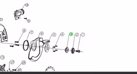 Ryobi CLAMPING FLANGE 5131030407