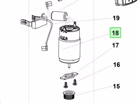 Ryobi motor 5131050290