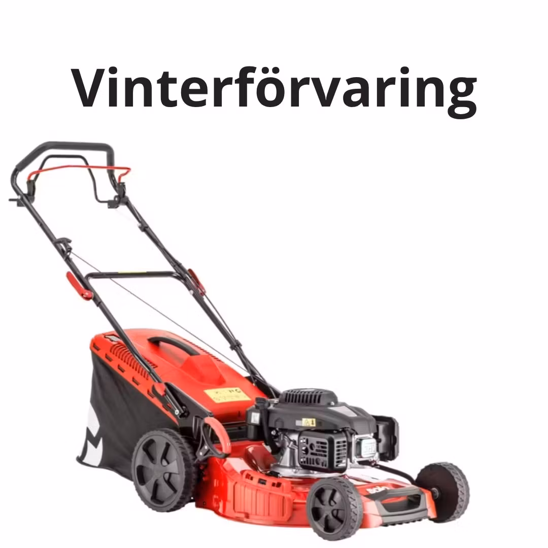 Vinterförvaring, Bensinklippare