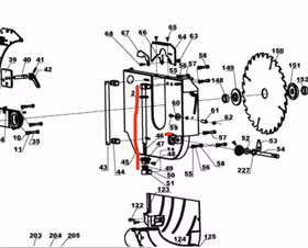 Ryobi ADJUSTMENT ROD (1) 5131032561