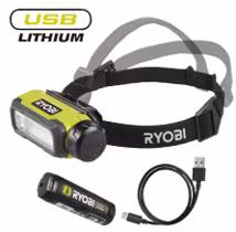 Ryobi RHT4-120G Startkit. Pannlampa 4V