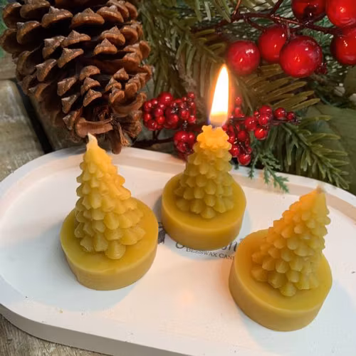 Bivaxljus – Gran i 6-pack