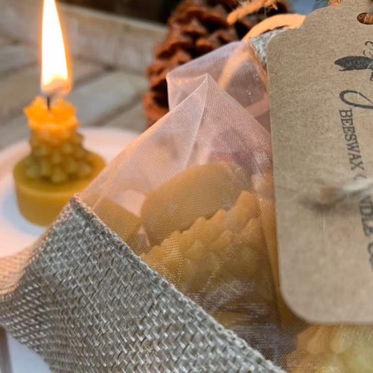 Bivaxljus – Gran i 6-pack