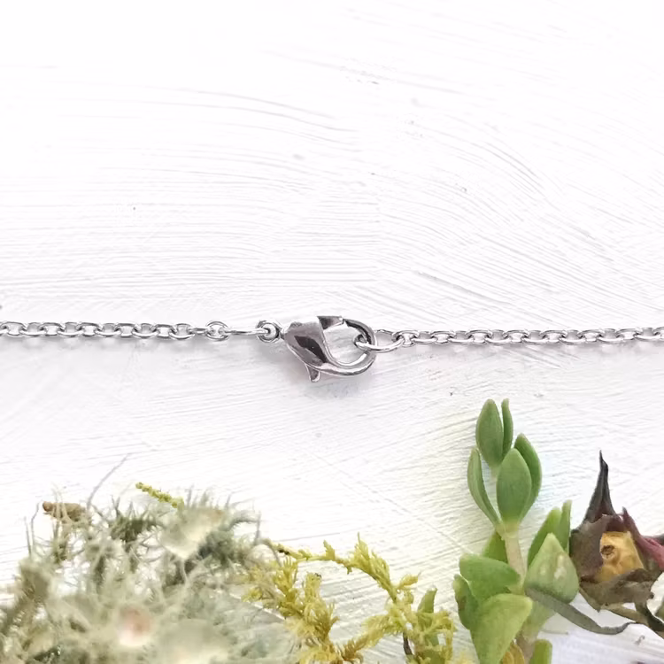 Halsband – Queen Bee, silverfärg