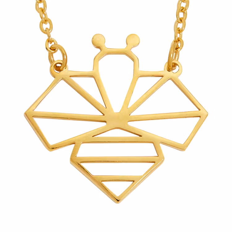 Halsband – Bee Geometric