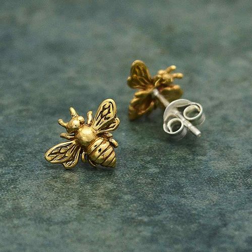Örhängen – Bronsbi 11 mm