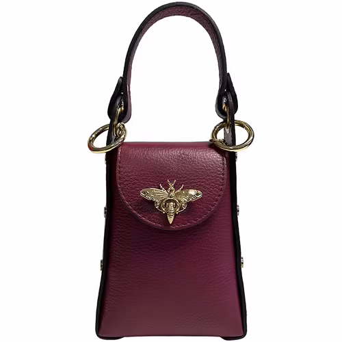 Handväska – The Bee Bag, mörkrosa