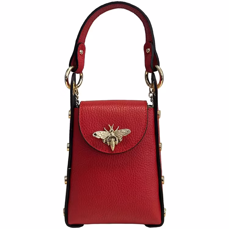 Handväska – The Bee Bag, röd