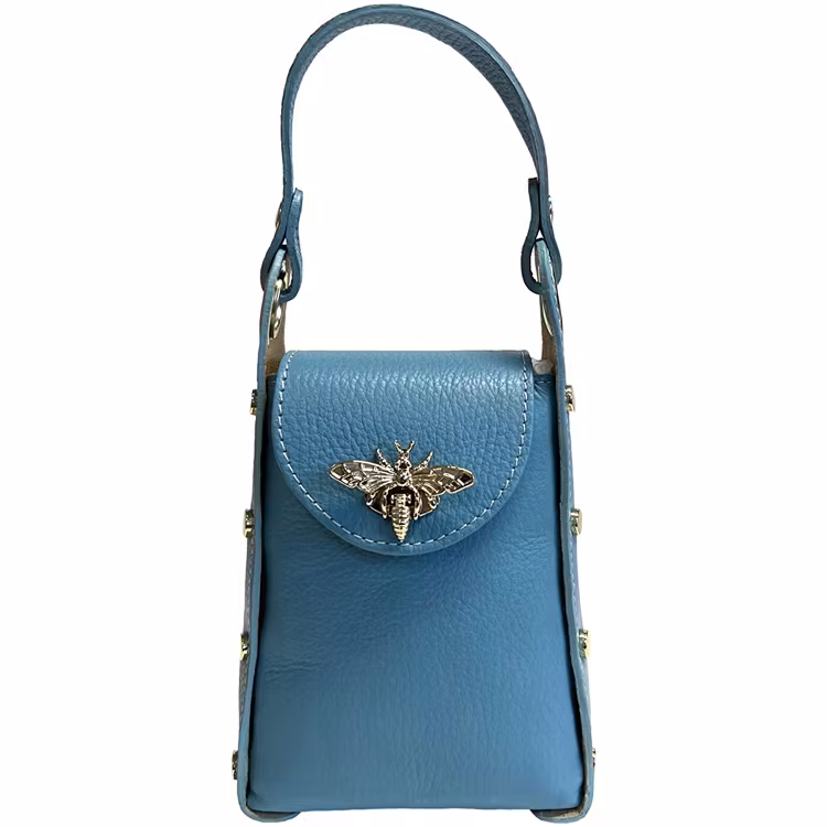 Handväska – The Bee Bag, ljusblå