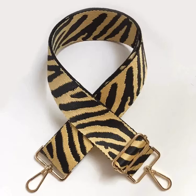 Axelrem – Zebra, gul