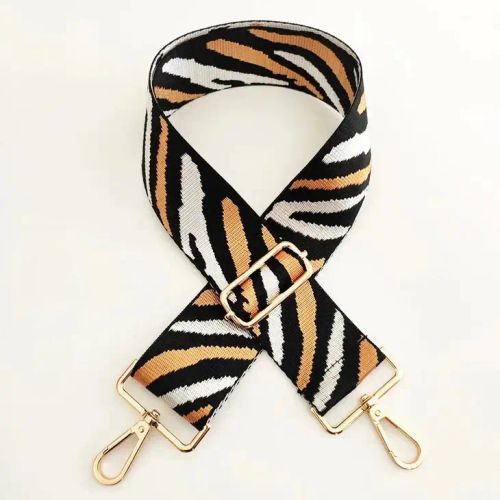 Axelrem – Zebra, guld & silver