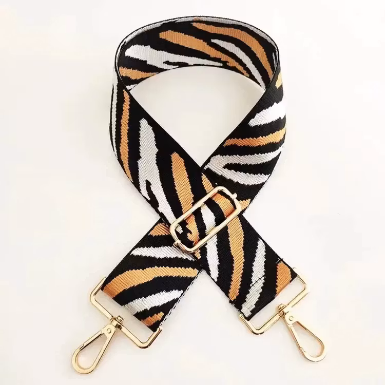 Axelrem – Zebra, guld & silver