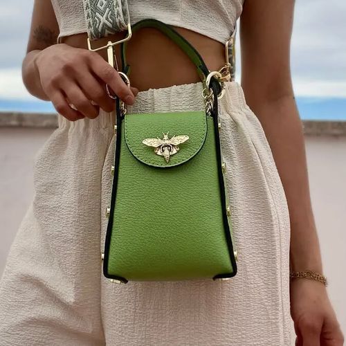 Handväska – The Bee Bag, äpplegrön