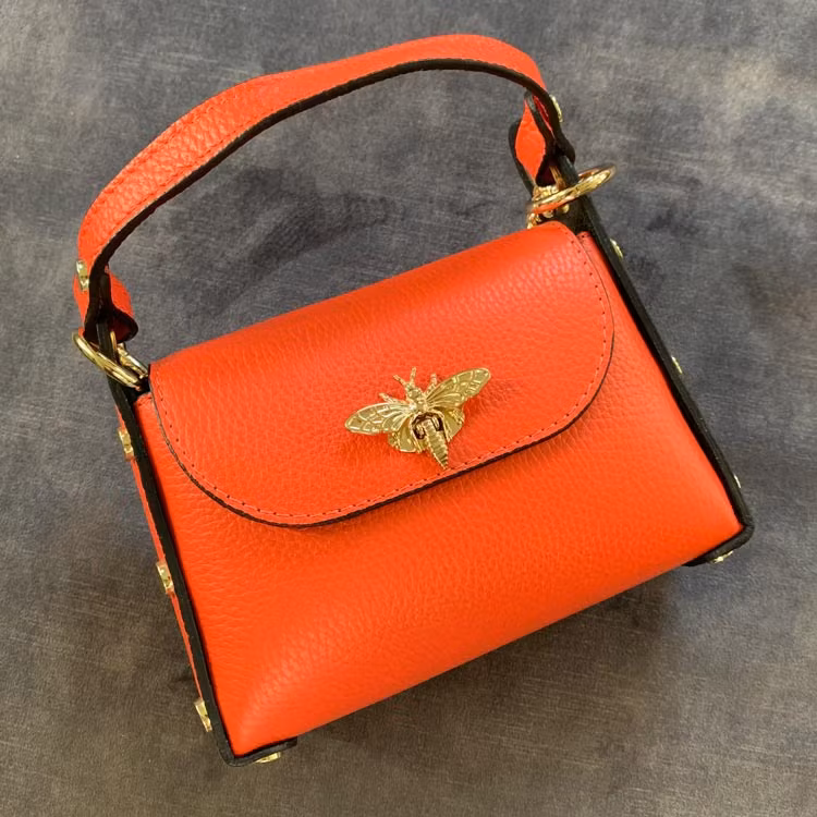 Handväska – L´abeille Bag, mörkorange