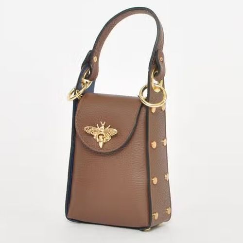 Handväska – The Bee Bag, mörkbrun