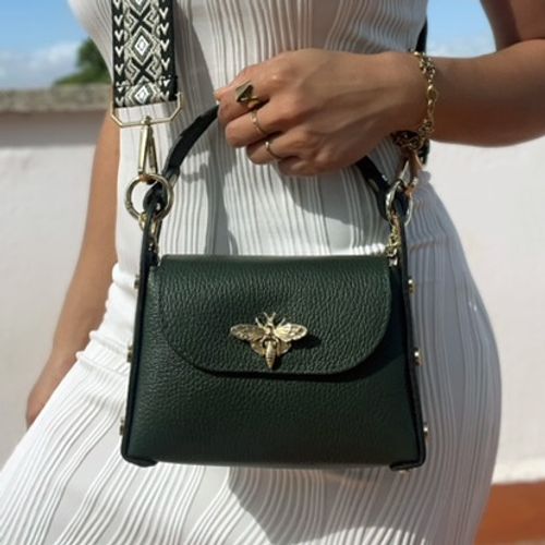 Handväska – L´abeille Bag, skogsgrön