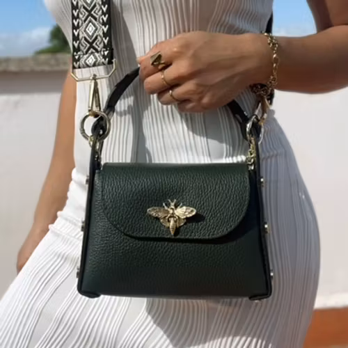 Handväska – L´abeille Bag, skogsgrön