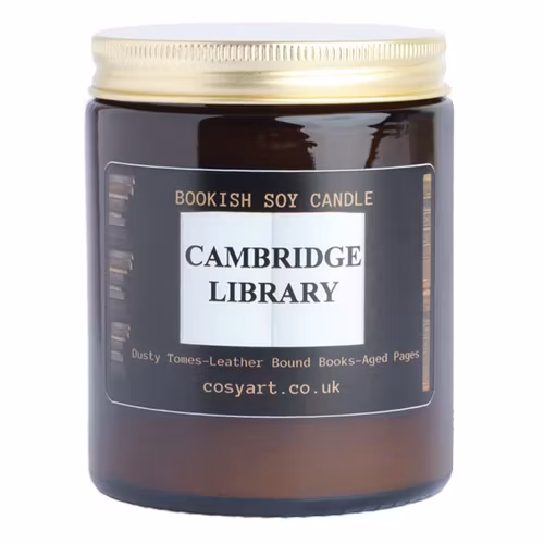 Doftljus, glasburk 180 ml – Cambridge Library